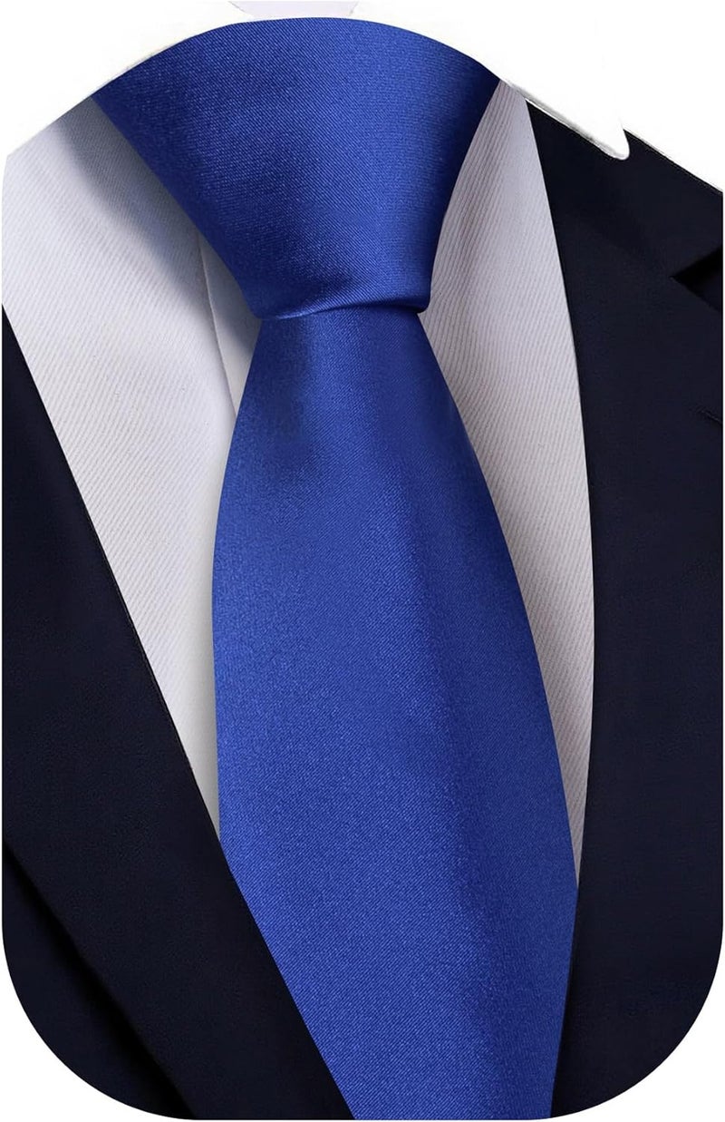 Ailisus Store Boys Tie Solid Color Silk Satin Pre-tied Kids Necktie for Age 8-12 Adjustable Formal Wedding School Graduation - Image 1